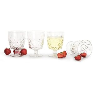 Sagaform 30 cl Uknuselige akryl piknik vin glas - Sæt med 4 Sagaform 30 cl Uknuselige akryl piknik vin glas - Sæt med 4