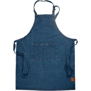 Sagaform Aron Denim Apron - Adjustable Neck - Pockets - Cotton Sagaform Aron Denim Apron - Adjustable Neck - Pockets - Cotton