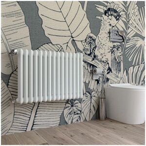 MATISÈRE Radiatore - 392x180mm, 4 elementi, bianco, acciaio - Radiator MATISÈRE Radiatore - 392x180mm, 4 elementi, bianco, acciaio - Radiator