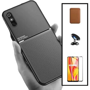 Lux - Magnetic Wallet 5D - Marron - Full Cover - Coque - Publicité Lux - Magnetic Wallet 5D - Marron - Full Cover - Coque - Publicité