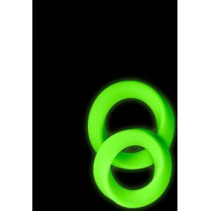 Ouch! Neon Grün Leuchtende Cockringe Set Ouch! Neon Grün Leuchtende Cockringe Set