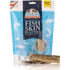 Skipper's Fish Skin Flatties - Handmade & Air-Dried Dog Chews Skipper's Fish Skin Flatties - Handmade & Air-Dried Dog Chews