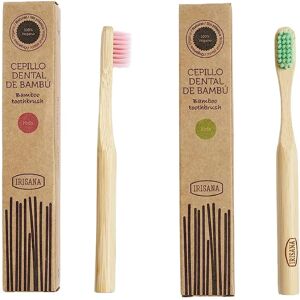 Brosse à dents Irisana Bambou 4 pcs - Brosse à dents - Publicité Brosse à dents Irisana Bambou 4 pcs - Brosse à dents - Publicité