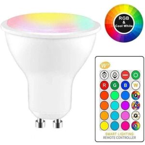 Trade Shop Gu10 RGB+white 5W LED Spotlight - Faro LED Trade Shop Gu10 RGB+white 5W LED Spotlight - Faro LED