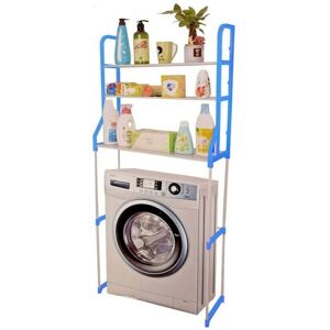 Trade Shop Traesio - Organizador de baño con 3 estantes - Encaja sobre lavadora y WC Trade Shop Traesio - Organizador de baño con 3 estantes - Encaja sobre lavadora y WC