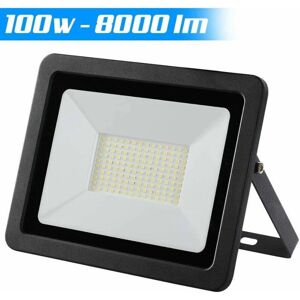 Trade Shop - Faro LED 100w - Slim Bianco Freddo 8000lm Trade Shop - Faro LED 100w - Slim Bianco Freddo 8000lm