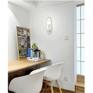 Lampada da Parete LED Ovale - 9W Bianco Freddo Lampada da Parete LED Ovale - 9W Bianco Freddo