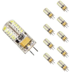 Ampoule LED G4 12V 3W SMD2835 24LED 360° - Pack de 10 - Blanc Chaud - Publicité Ampoule LED G4 12V 3W SMD2835 24LED 360° - Pack de 10 - Blanc Chaud - Publicité