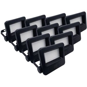 Projecteurs LED extérieurs Silamp 30W - Noir, 2700lm - Publicité Projecteurs LED extérieurs Silamp 30W - Noir, 2700lm - Publicité