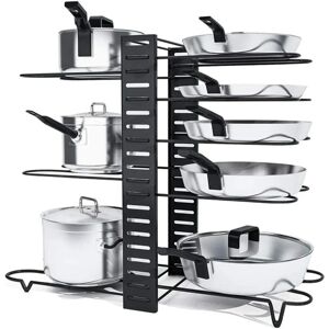 HYGRAD 8 Tier Adjustable Cabinet Organiser - Kitchen Storage Solution HYGRAD 8 Tier Adjustable Cabinet Organiser - Kitchen Storage Solution