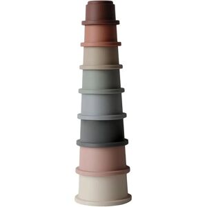Marque Mushie Modèle: 8 pcs - Jouet de gobelets empilables - Publicité Marque Mushie Modèle: 8 pcs - Jouet de gobelets empilables - Publicité