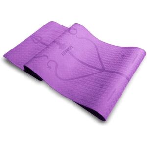 Fitpaddy Lila Yogamatta - Miljövänlig, 183x61cm, 6mm Fitpaddy Lila Yogamatta - Miljövänlig, 183x61cm, 6mm