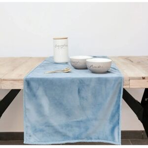 Declea Fluwelen tafelkleed - Elegant & Handgemaakt - 135x40 cm Declea Fluwelen tafelkleed - Elegant & Handgemaakt - 135x40 cm