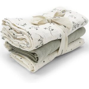 Olive Bloom - Lange 70x70 - Couverture bébé Olive Bloom - Lange 70x70 - Couverture bébé