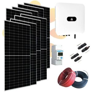 Kit solar Huawei 4kWp - Inversor híbrido, 8 paneles Kit solar Huawei 4kWp - Inversor híbrido, 8 paneles