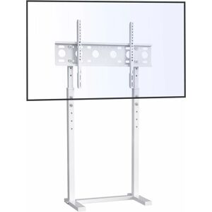 UNHO Supporto tv da Pavimento - Height Adjustable White TV Stand 32-65" UNHO Supporto tv da Pavimento - Height Adjustable White TV Stand 32-65"