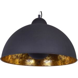 Groenovatie Nice Industriële Hanglamp Zwart-Goud Ø50cm - Hanglamp Groenovatie Nice Industriële Hanglamp Zwart-Goud Ø50cm - Hanglamp