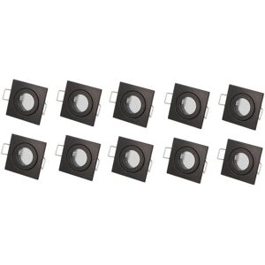 LEDline - MR11 Square - Aluminium - Zwart - Inbouwspot LEDline - MR11 Square - Aluminium - Zwart - Inbouwspot