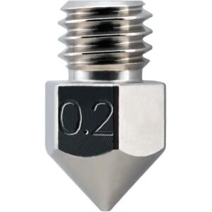 MicroSwiss MK8 TwinClad XT 0.2 Nozzle - 3D Printer Accessory MicroSwiss MK8 TwinClad XT 0.2 Nozzle - 3D Printer Accessory