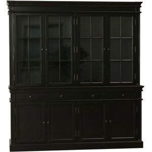 Møbel24 Amaretta 4-türiger Vitrinenschrank - Antiker Look Møbel24 Amaretta 4-türiger Vitrinenschrank - Antiker Look