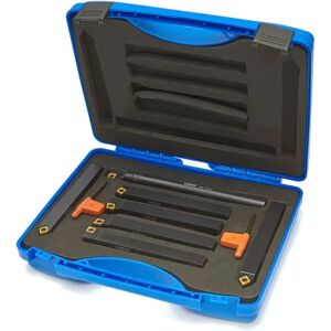 Set di scalpelli HBM 12 x 12 mm - 7 pezzi con inserti HM Set di scalpelli HBM 12 x 12 mm - 7 pezzi con inserti HM