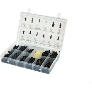 HBM Kit de 350 Rivets et Clips - Fixations Auto - Publicité HBM Kit de 350 Rivets et Clips - Fixations Auto - Publicité