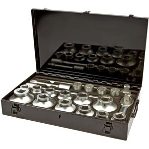 HBM 21-delige 1" Steeksleutelset HBM 21-delige 1" Steeksleutelset