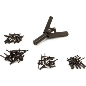 Pince à rivets HBM - Inclut 40 rivets en plastique - pour accessoires - Publicité Pince à rivets HBM - Inclut 40 rivets en plastique - pour accessoires - Publicité