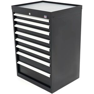 HBM Profi-Werkzeugschrank - 8 Schubladen, 72x58x100 cm, Schwarz HBM Profi-Werkzeugschrank - 8 Schubladen, 72x58x100 cm, Schwarz