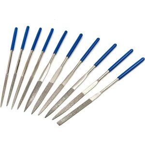 HBM 10 Delige Diamant Naaldvijlenset - Diamond - Needle files - Needle file set - Publicité HBM 10 Delige Diamant Naaldvijlenset - Diamond - Needle files - Needle file set - Publicité