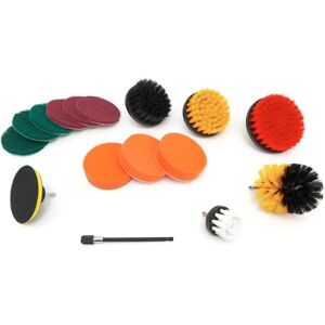 Jeu de 16 pièces pour nettoyage, polissage et ponçage de perceuse - Publicité Jeu de 16 pièces pour nettoyage, polissage et ponçage de perceuse - Publicité