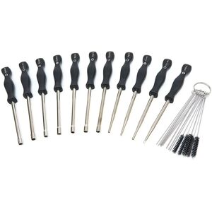 Ensemble de 11 tournevis pour carburateur - Outils de réglage - Publicité Ensemble de 11 tournevis pour carburateur - Outils de réglage - Publicité