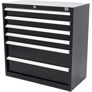 HBM Modèle - Armoire à outils 6 tiroirs - 90x45x90cm - Noir - Publicité HBM Modèle - Armoire à outils 6 tiroirs - 90x45x90cm - Noir - Publicité