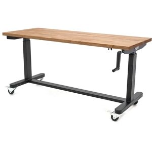 HBM Höhenverstellbare Werkbank - 152 cm - Robustes Massivholz HBM Höhenverstellbare Werkbank - 152 cm - Robustes Massivholz