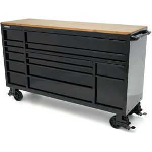 Carrello attrezzi HBM - 14 cassetti - 182cm - Nero Carrello attrezzi HBM - 14 cassetti - 182cm - Nero