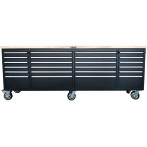 HBM Werkzeugwagen - 258cm, Schwarz - Werkstatteinrichtung HBM Werkzeugwagen - 258cm, Schwarz - Werkstatteinrichtung