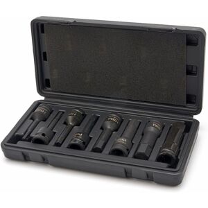 Ensemble de clés hexagonales longues HBM - 8 pièces - 1/2 pouce - Publicité Ensemble de clés hexagonales longues HBM - 8 pièces - 1/2 pouce - Publicité