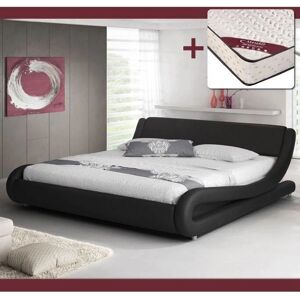 Cama Alessia Negra 120x190 - Soporte y Estilo Cama Alessia Negra 120x190 - Soporte y Estilo