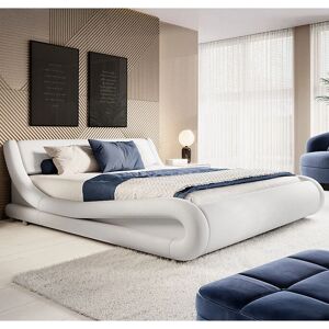 Groupon Letto Matrimoniale Moderno Alessia - Letto, Bianco, 135x190 cm Groupon Letto Matrimoniale Moderno Alessia - Letto, Bianco, 135x190 cm