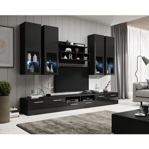MUEBLES BONITOS Acosta Negro Consola TV - Tipo de Televisión MUEBLES BONITOS Acosta Negro Consola TV - Tipo de Televisión