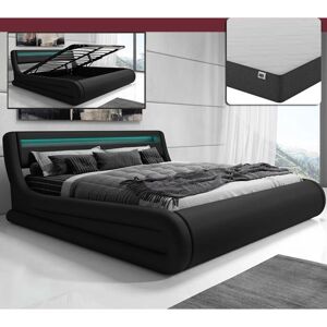 Muebles Bonitos - Cama con LED - 160x200 Muebles Bonitos - Cama con LED - 160x200