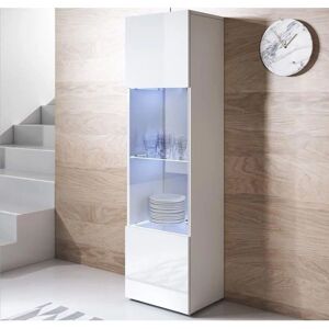 Muebles Bonitos Luke V6 Vitrina Blanca con LED Muebles Bonitos Luke V6 Vitrina Blanca con LED
