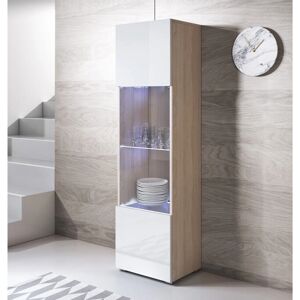 Muebles Bonitos Luke V6 Vitrina de Pared con LED 40x167x29cm Muebles Bonitos Luke V6 Vitrina de Pared con LED 40x167x29cm
