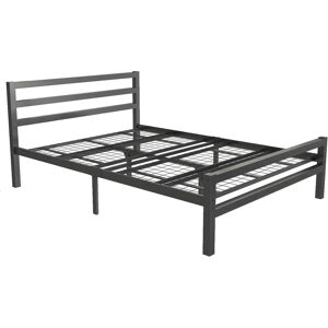 LIT MÉTALLIQUE NIKI AVEC PATINS EN CAOUTCHOUC - Lit - Publicité LIT MÉTALLIQUE NIKI AVEC PATINS EN CAOUTCHOUC - Lit - Publicité