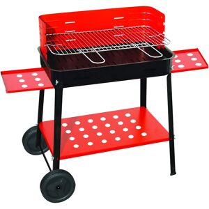 Bauer 503 R Barbecue a carbone in acciaio con ruote - Barbecue Bauer 503 R Barbecue a carbone in acciaio con ruote - Barbecue