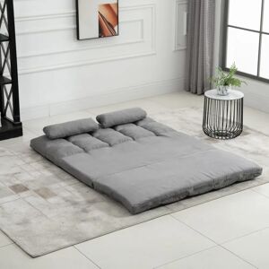 GIORDANOSHOP Modello — Divano letto 2 in 1 Grigio Chiaro - Divano Letto GIORDANOSHOP Modello — Divano letto 2 in 1 Grigio Chiaro - Divano Letto