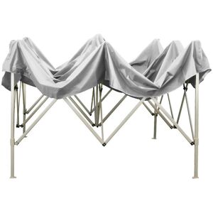 GIORDANOSHOP - Gazebo da giardino pieghevole 3x3m acciaio Oxford Bianco - Perfetto per eventi GIORDANOSHOP - Gazebo da giardino pieghevole 3x3m acciaio Oxford Bianco - Perfetto per eventi