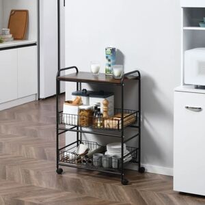 GIORDANOSHOP Modello 60x38x85,5 cm - Carrello da Cucina Industriale GIORDANOSHOP Modello 60x38x85,5 cm - Carrello da Cucina Industriale