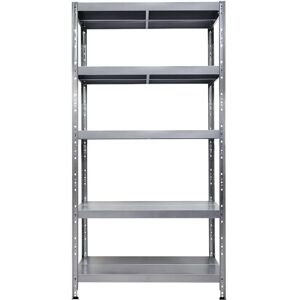 GIORDANOSHOP Maciste Zincato - Scaffale 5 Ripiani Rinforzati 120x40x195 cm GIORDANOSHOP Maciste Zincato - Scaffale 5 Ripiani Rinforzati 120x40x195 cm