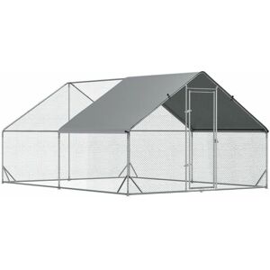 GIORDANOSHOP - Pollaio 3x4x2m Struttura Zincata - Pollaio GIORDANOSHOP - Pollaio 3x4x2m Struttura Zincata - Pollaio
